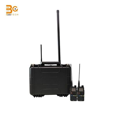 Φορητό επαναλαμβανόμενο σήμα VHF, UHF ψηφιακό σήμα, ασύρματο σήμα walkie-talkie ενισχυτής Σύστημα επικοινωνίας μεγάλων αποστάσεων