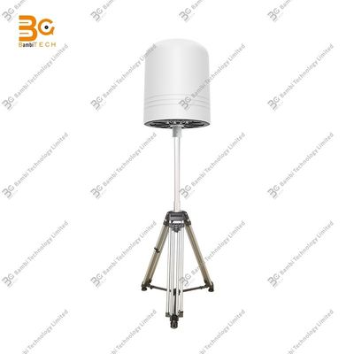 Ανιχνευτής UAV TDOA+AOA με 100MHZ-6GHZ παρέχει ανίχνευση 360 μοιρών