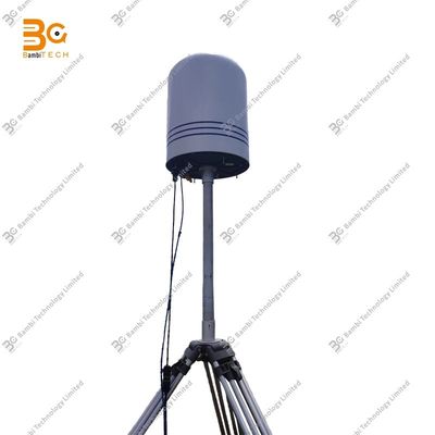 Ανιχνευτής UAV TDOA+AOA με 100MHZ-6GHZ παρέχει ανίχνευση 360 μοιρών