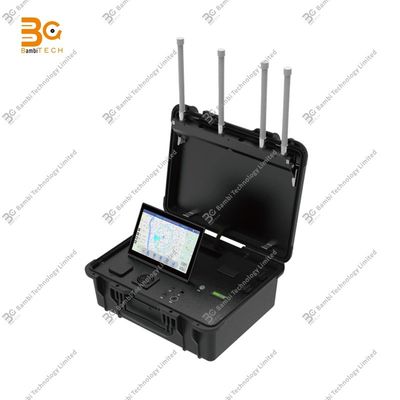 IP65 Αδιάβροχο φορητό χαρτοφύλακα Μεγάλη απόσταση Dji UAV FPV ανιχνευτής