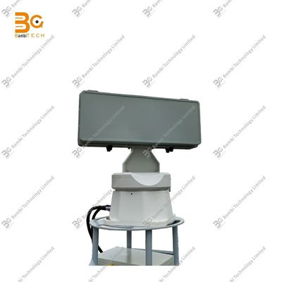 Χ-Band 5 χλμ. Μεγάλη απόσταση υψηλής ταχύτητας 9.4-9.6GHz 360 βαθμών UAV Drone Radar Detector