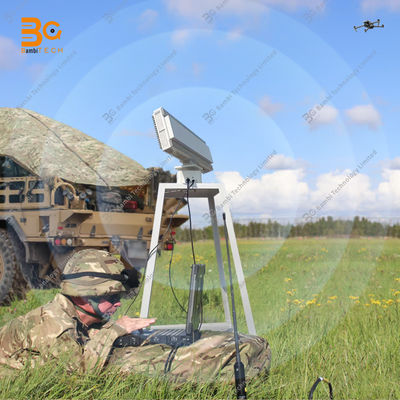 υψηλής ταχύτητας 10 χλμ + X-band 9.4-9.6GHz παλμός ανίχνευση Doppler radar drone UAV